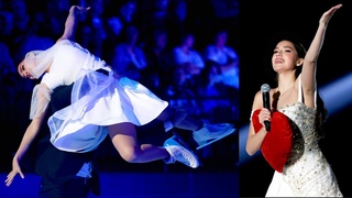 Олимпийская ЧемпионкаАлина Загитова  и её шоу Хранители Времени в Казани! () HD1080