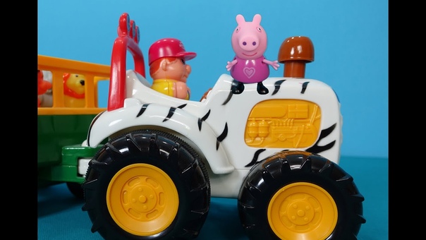 Peppa Pig in English. Peppa and her classmates guess the sounds of wild animals. Peppa Pig