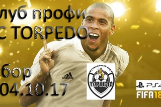 FIFA 18 Клубы профи FC TORPEDO сбор