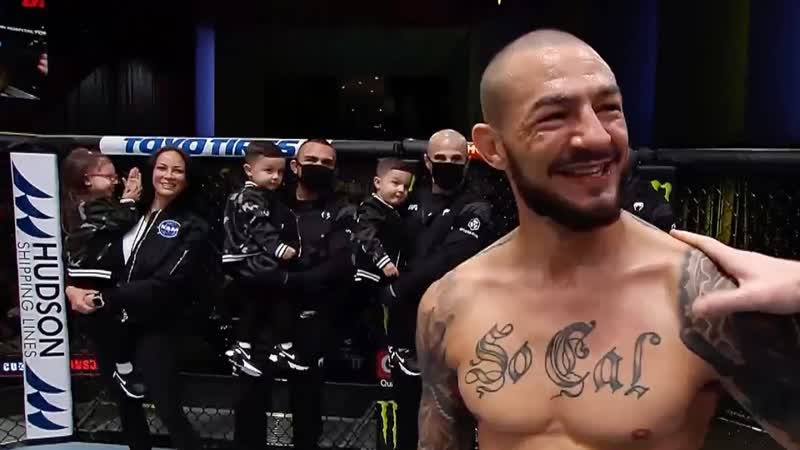 Cub Swanson Octagon Interview, UFC Vegas