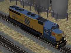 Loco EMD SD45 Ontario Northland