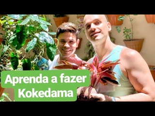 COMO FAZER KOKEDAMA PARA ORQUÍDEAS - PASSO A PASSO