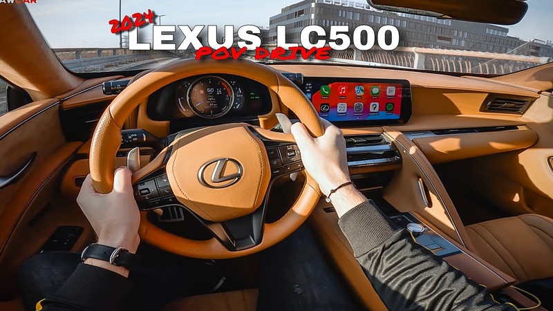 2024 Lexus LC500 ( Facelift) Bespoke Performance Top POV Test Drive