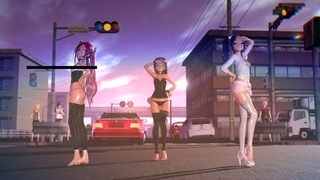 R18 MMD HURLY BURLY - Skimpy Dance in Public