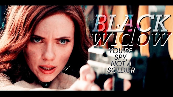 black widow, youre spy, not a