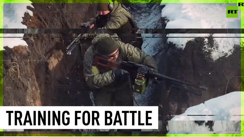 Donbass forces train for modern