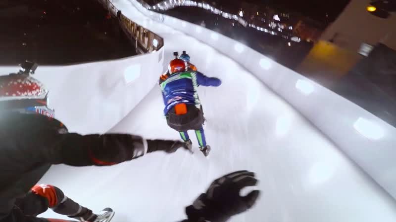 The Craziest Downhill Ice Cross Action from Marseille Go Pro