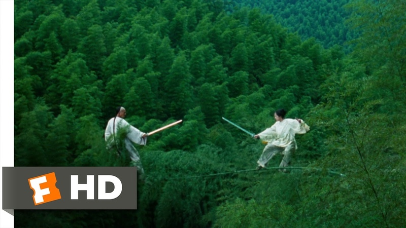 Crouching Tiger, Hidden Dragon (7, 8) Movie CLIP Bamboo Forest Fight (2000)