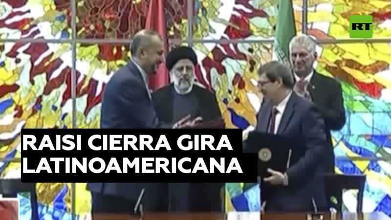Raisi cierra gira latinoamericana con la firma de acuerdos en