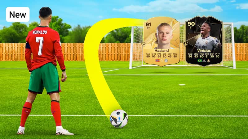 Build Ronaldos Dream Football Team, Win 10,