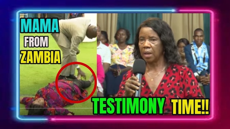 KAKANDE, MAMA FROM ZAMBIA SEVERE PAIN IN KNEE WAS HEALED, WATCH HOW , HEALING TESTIMONY,