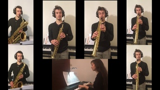 Bach - Double Violin Concerto on Saxophone. BWV 1043