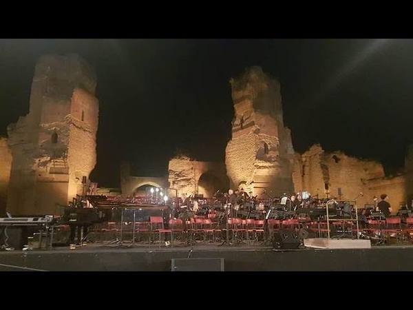 Ennio Morricone concerto alle Terme di Caracalla,