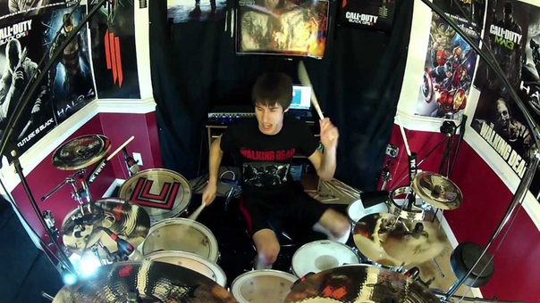 The Lonely Island YOLO Drum Cover (feat. Adam Levine Kendrick