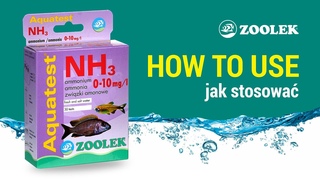 Aquatest NH3. Jak stosowac How to use