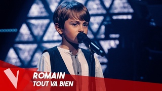 Orelsan  'Tout va bien' ● Romain | Blinds | The Voice Kids Belgique 2023