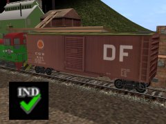 40ftBoxcar ChicagoGreatWestern5101ant