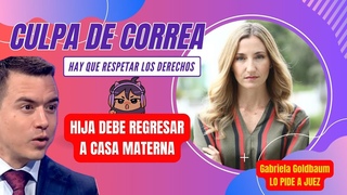 URGENTE: Ex esposa de Noboa exige regrese a su hija a casa Materna