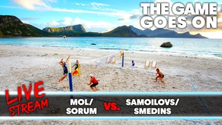 Mol/Sorum vs. Samoilovs/Smedins - Epic Beach Volleyball Match! | Lofoten Islands (NOR)
