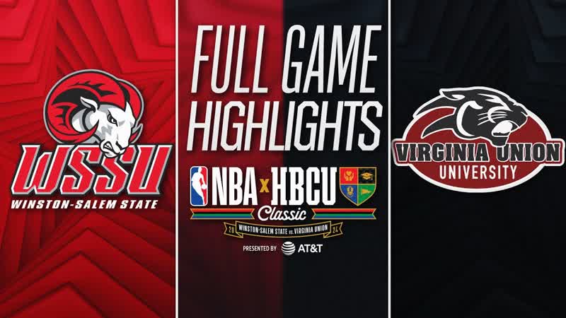 Winston Salem State vs Virginia Union, , NBAHBCUClassic Presented by ATT, 2024, NBAAll