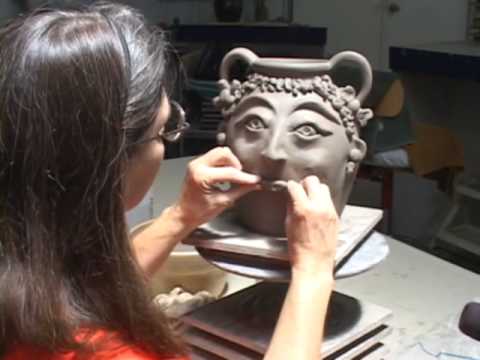 Creating a Georgia Face Jug with Janice Hall