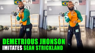 Demetrious Johnson hilariously imitates Sean Strickland and many other UFC fighters'