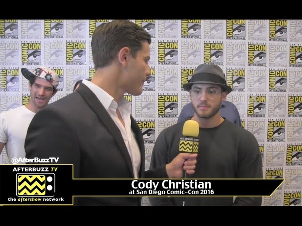 Cody Christian ( Teen Wolf) at San Diego Comic Con