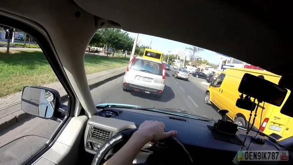 Николаев поездка за рулем по городу VW T4 POV Drive