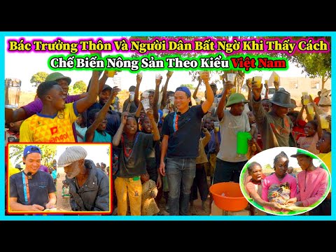 Hùng Kaka, , Cả Thôn Bất Ngờ Khi Thấy Cách Chế Biến Nông Sản M,