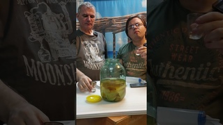 Дегустация алкогольной настойки грушёвочка