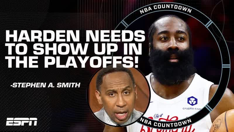 Stephen A. calls on James Harden to replicate his form in the postseason, NBA