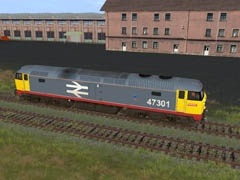 BR Class 47 Railfreight red 2