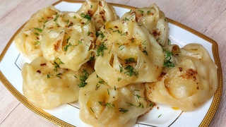 Изумительно Вкусные Манты с Тыквой! Настояший Узбекский Манты