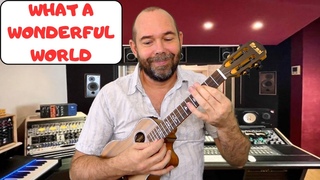 COVER - WHAT A WONDERFUL WORLD (Ukulele) Louis Armstrong