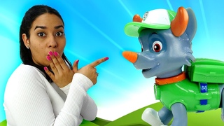 Spielspa mit der Paw Patrol - Auf dem Bauernhof - Spielzeug Kindergarten mit Valeria