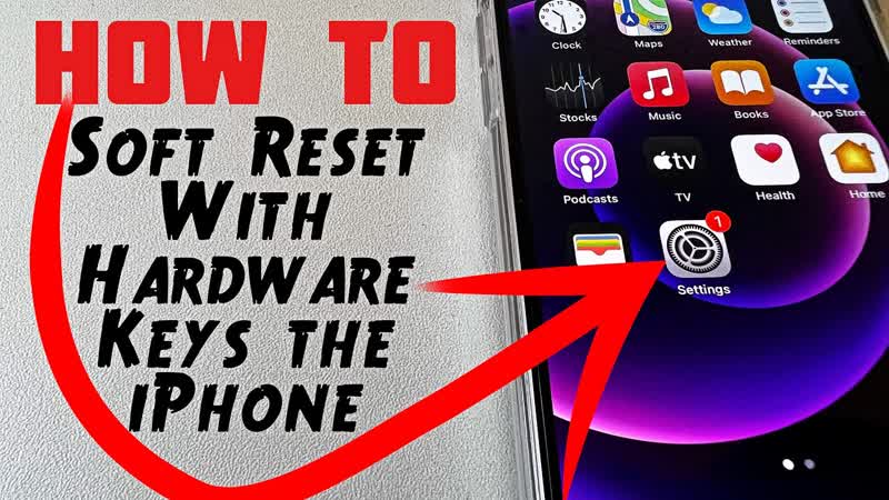 How to Soft Reset With Hardware Keys the i