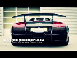 Lamborghini Murcielago LP670 SERIOUSLY INSANE SOUNDING! Stock Exhaust VS Titanium Armytrix