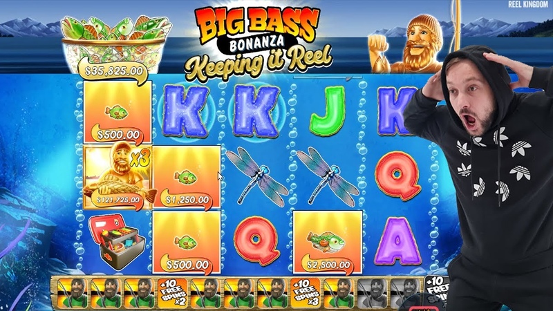 BIG BASS BONANZA KEEPING it REAL NEW SLOT BIG WINS HIT GOLDEN FISHERMAN with x3 MULTIPLIER