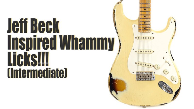 Jeff Beck Inspired Whammy Licks (