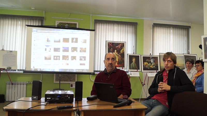 Лекция фотографа Рольфа Гобитса в Находке 2014