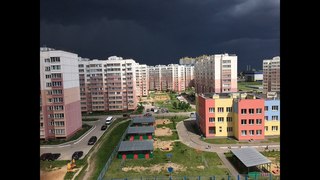 Ураган в Иваново _ Летает профильный забор