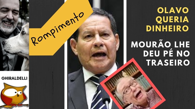 OLAVO QUERIA DINHEIRO E MOURÃ O LHE DEU PÉ NO