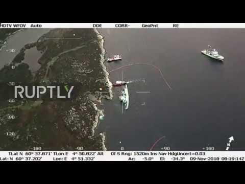 Norway: Tanker and frigate collision forces temporary closure of oil, gas