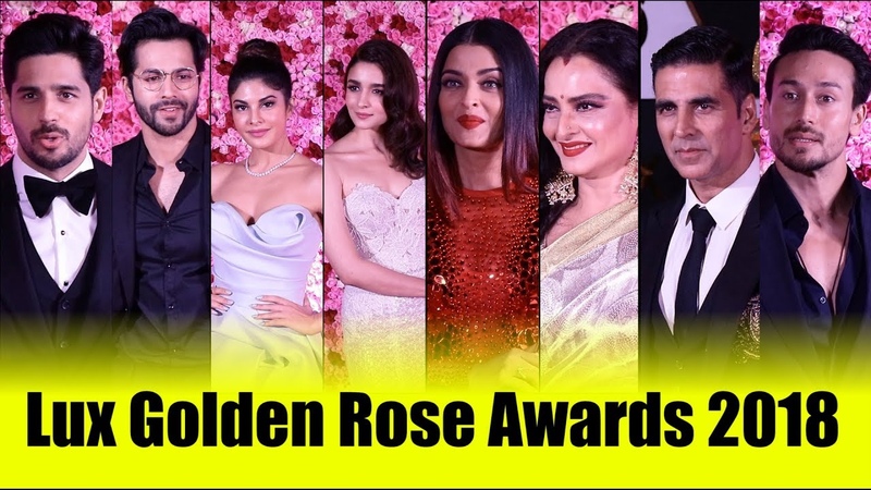 красная дорожка Lux Golden Rose Awards