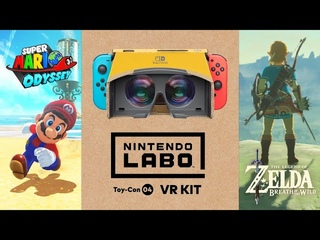 Super Mario Odyssey & The Legend of Zelda: Breath of the Wild – VR, Nintendo Labo style!