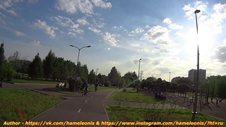 Майские ВелоПокатушки, Парк Марьино, Москва река & Sony Action Cam