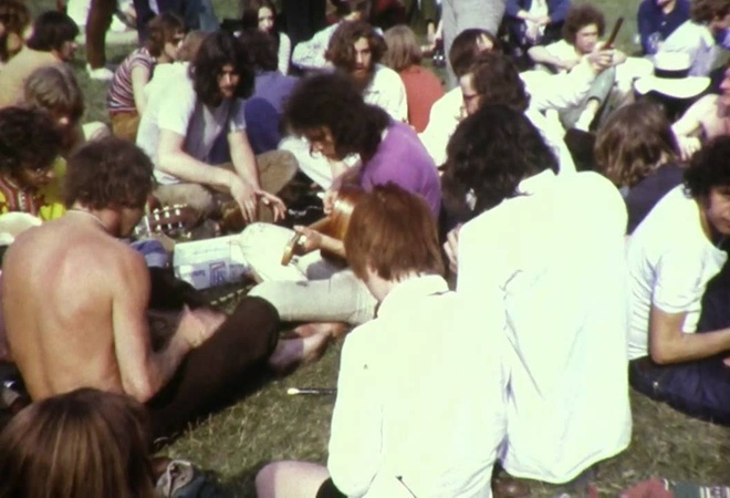 Smoke In 5. Juli 1969 Tiergarten