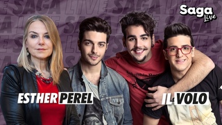 Esther Perel y Il Volo con Adela Micha