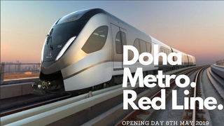 Qatar Rail - Doha Metro - Red Line - Opening Day 08052019