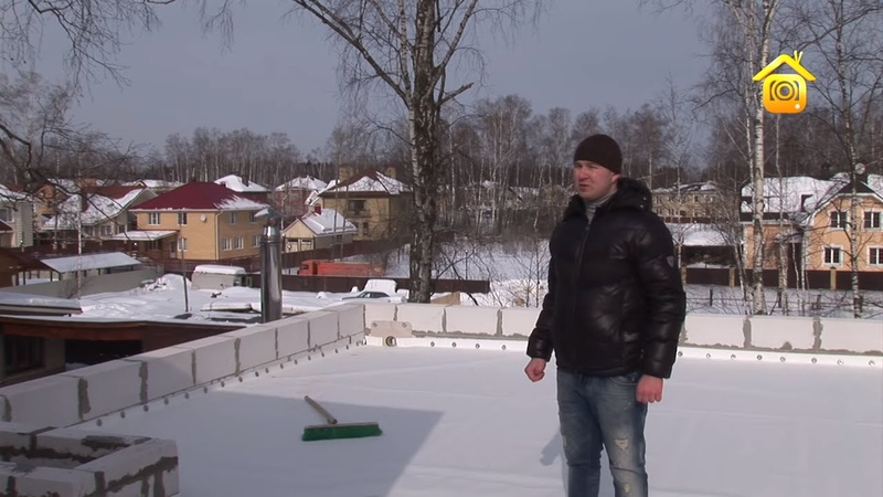 Плоская эксплуатируемая кровля, ,